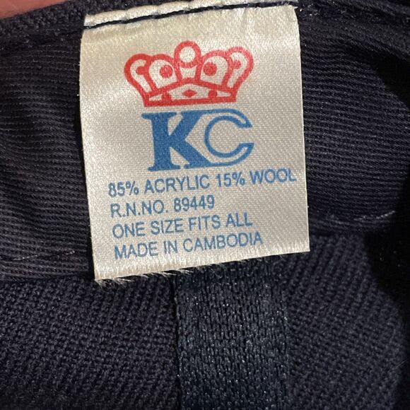 USNS Arctic T-AOE-8 Hat KC Caps Wool Blend Polar Bear Navy Snapback OSFM - Picture 2 of 10